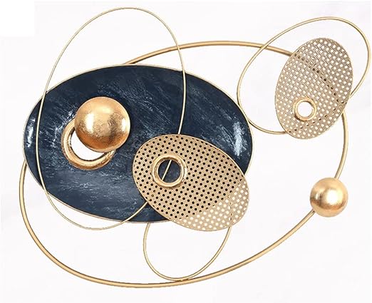 ✨🌟 3D Wrought Pendant Decor 🌿💫 | Modern Hanging Wall Art 🏡🎨