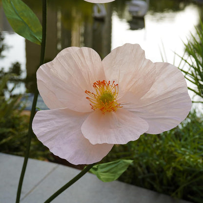 🌸✨ Handcrafted Poppy Decor 🌿💖 | Elegant Artificial Flower Arrangement 🏡🌟