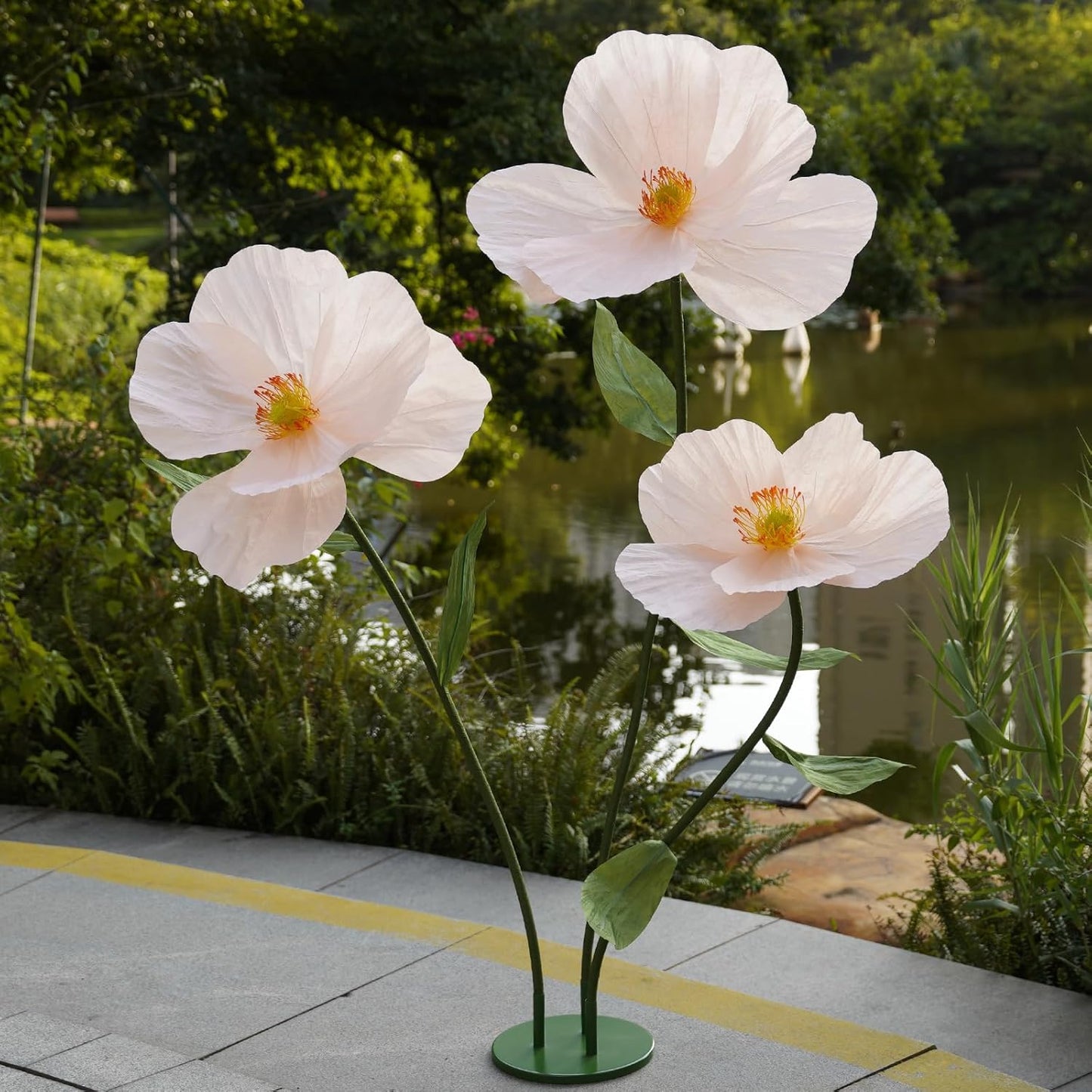 🌸✨ Handcrafted Poppy Decor 🌿💖 | Elegant Artificial Flower Arrangement 🏡🌟